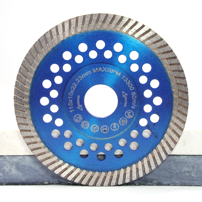 Hoja de sierra de diamante Turbo de borde continuo al por mayor para granito